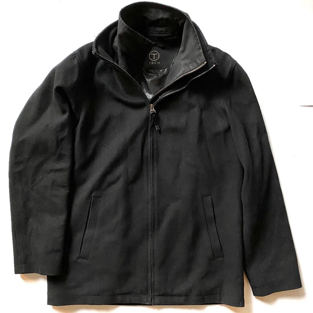 TUMI tech wool coat jacket S